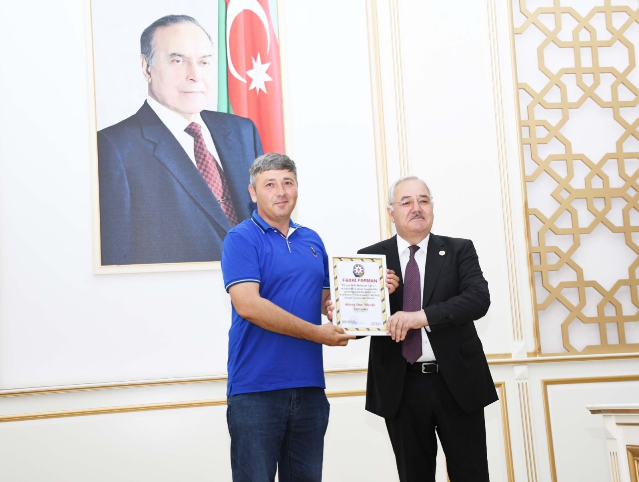 Ağdamda Mətbuat Günü münasibətilə tədbir keçirildi - FOTOLAR